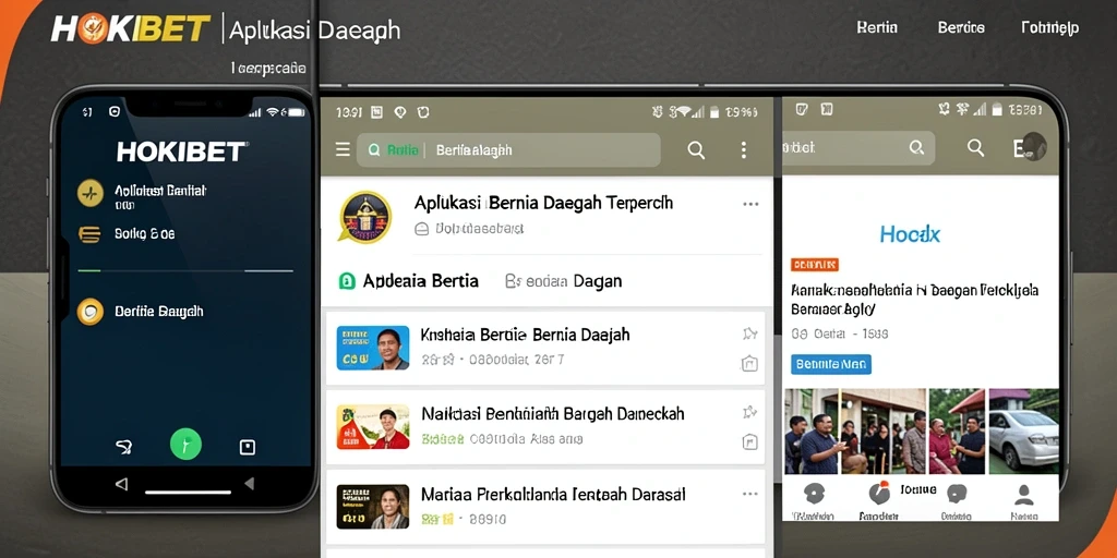 Tampilan antarmuka HOKIBET yang informatif dan menarik.