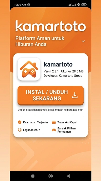 Unduh dan Instal APK kamartoto dengan Mudah di Indonesia