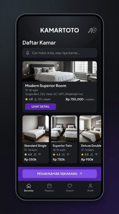Panduan Pendaftaran Akun Kamartoto untuk Android